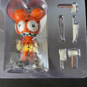 2020 UVD x Dalek Space Monkey Red Figure  Edition Artist New Rare In Box LE 100